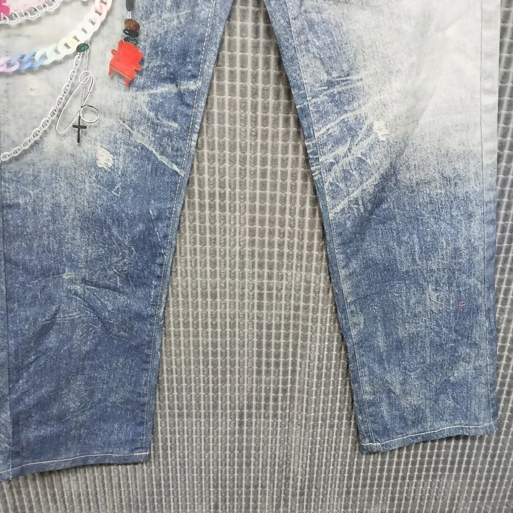 Celebrity Ace Kids Jeans 90s Charms Acid Wash 14 Blue